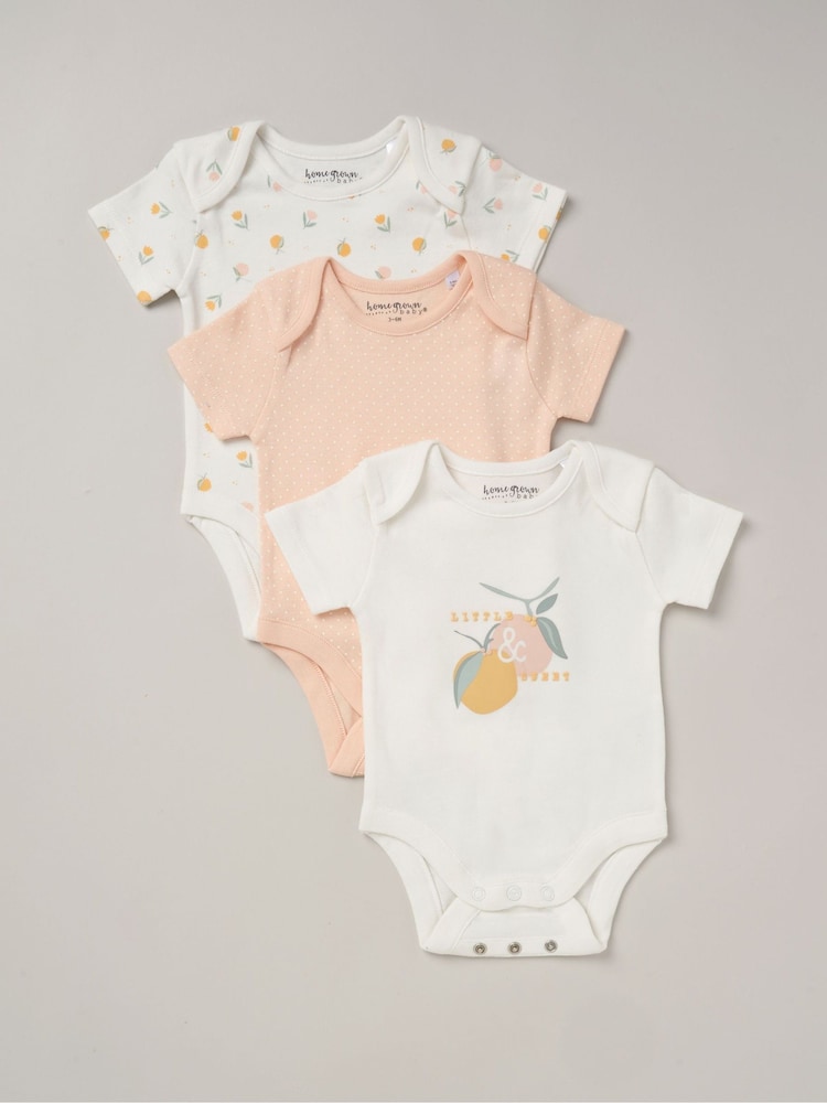 Snow White - Homegrown Bedrucktes weißes Body-Set 3er-Pack​​​​​​​ - Bild 1 von 4