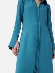 Jigsaw Japanese Crepe Shirt Dress - Image 3 of 6