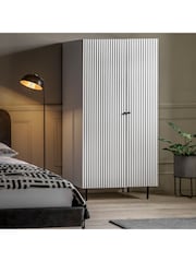 Gallery Home White Tetouan Double Wardrobe - Image 1 of 7