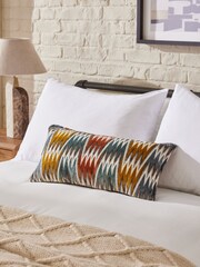Blue Global Blue Zig Zag Cushion - Image 1 of 5