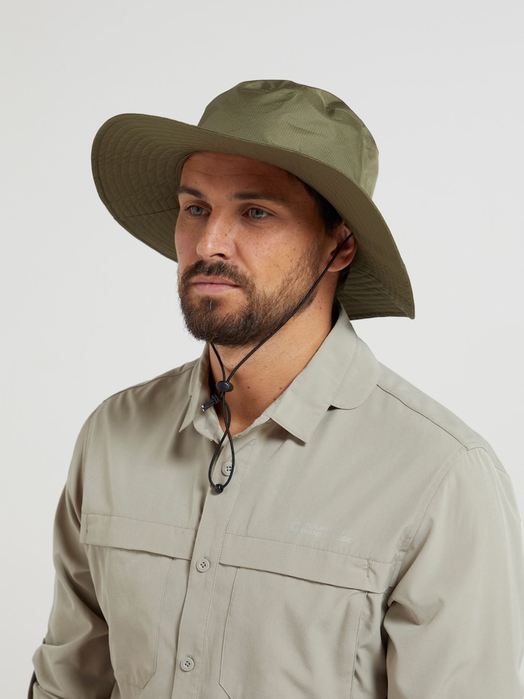 Mountain Warehouse Green Australian Wide Brimmed Waterproof Hat - Image 1 of 2