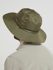 Mountain Warehouse Green Australian Wide Brimmed Waterproof Hat - Image 2 of 2