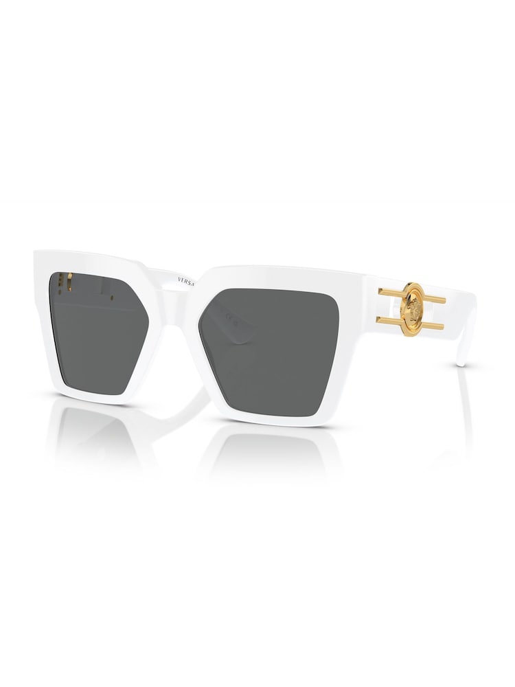 Versace Ve4458 Butterfly White Sunglasses - Image 2 of 5