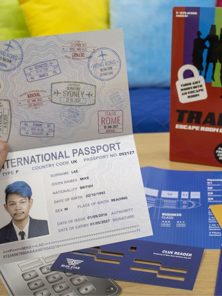 Golden Bear Trapped Escape Room Game Packs Flight 927 - Image 4 of 4