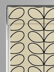 Orla Kiely Black Linear Stem Made to Measure 100% Cotton Roman Blind - Image 3 of 6