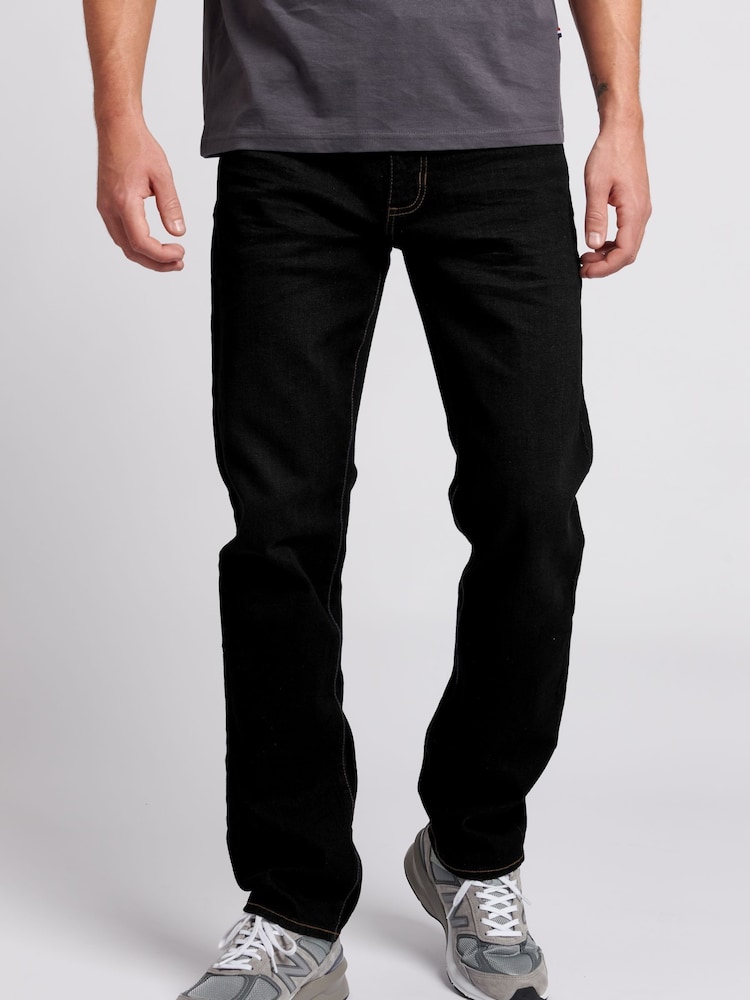 U.S. Polo Assn. Black Mens 5 Pocket Denim Jeans - Image 1 of 7