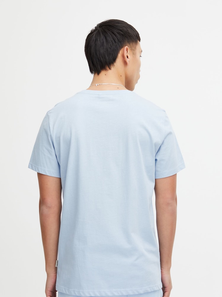 Blend Blue Printed Short Sleeve T-Shirt - Image 2 of 5