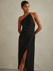 Обживное платье на одно плечо Reiss Suri - Изображение 1 из 5