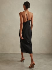 Обживное платье на одно плечо Reiss Suri - Изображение 4 из 5