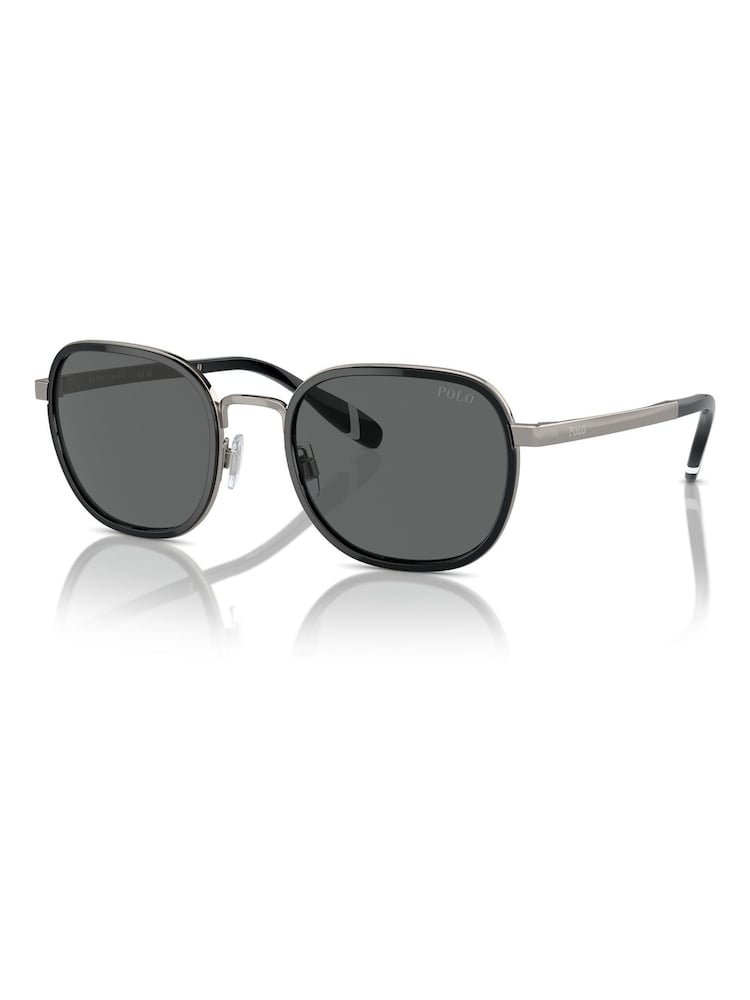 Polo Ralph Lauren Ph3151 Square Black Sunglasses - Image 2 of 5 Polo Ralph Lauren Ph3151 Square Black Sunglasses - Image 2 of 5