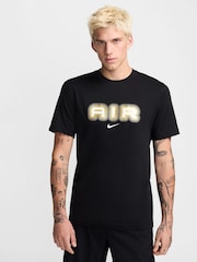 Nike Black Air Printed Graphic T-Shirt - Image 1 of 4