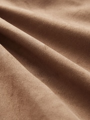 Taupe Brown Faux Suede Tassel Fringe Jacket - Image 7 of 8