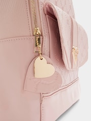 Pink - River Island Mädchen-Rucksack mit Prägung und Tasche - Bild 5 von 6