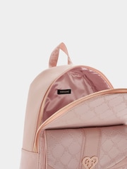 Pink - River Island Mädchen-Rucksack mit Prägung und Tasche - Bild 6 von 6