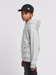 Lee Grey Boys Badge 100% Cotton Hoodie - Image 3 of 8