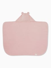MORI Pink Peppa Pig Cotton Super Soft Kids Hooded Towel - Image 4 of 4