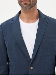 FatFace Chilworth Blue Cotton Blazer - Image 4 of 6