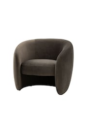 Gallery Home Espresso Brown Camden Armchair - Image 1 of 2
