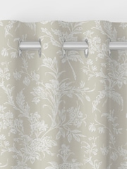 Laura Ashley Dove Grey Lloyd Made to Measure 100% Cotton Curtains - Image 5 of 6
