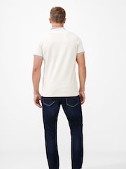 French Connection Natural Mataware Polo Shirt - Image 2 of 2
