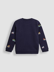 Свитшот с вышивкой трактора JoJo Maman Bébé - Изображение 2 из 3