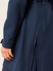 Ariat Blue Coastal Long Waterproof Jacket - Image 5 of 5