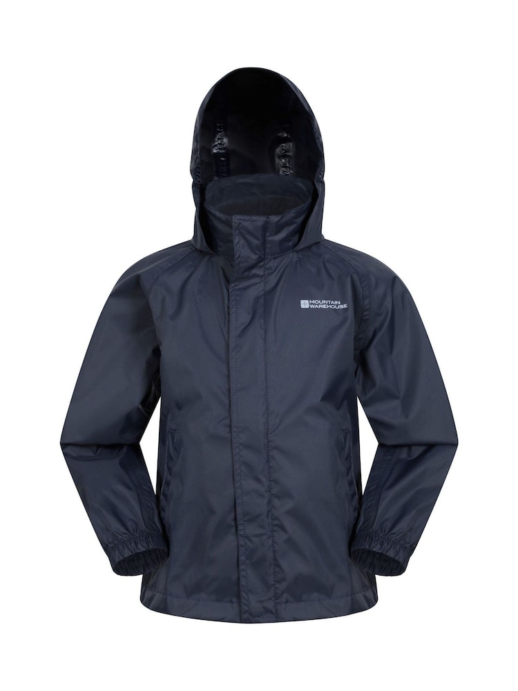 Mountain Warehouse Navy Blue Kids Pakka II Waterproof Jacket - Image 1 of 5