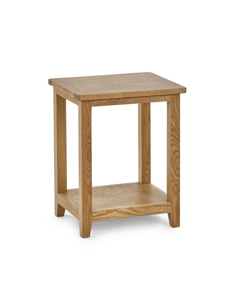 Julian Bowen Brown Mallory Lamp Table - Image 2 of 4