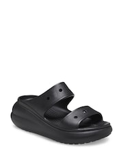 Crocs Black Classic Crush Sandals - Image 3 of 5