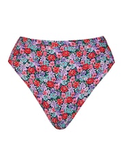 Синие плавки бикини с завышенной талией Curvy Kate Kitsch Kate - Изображение 4 из 4