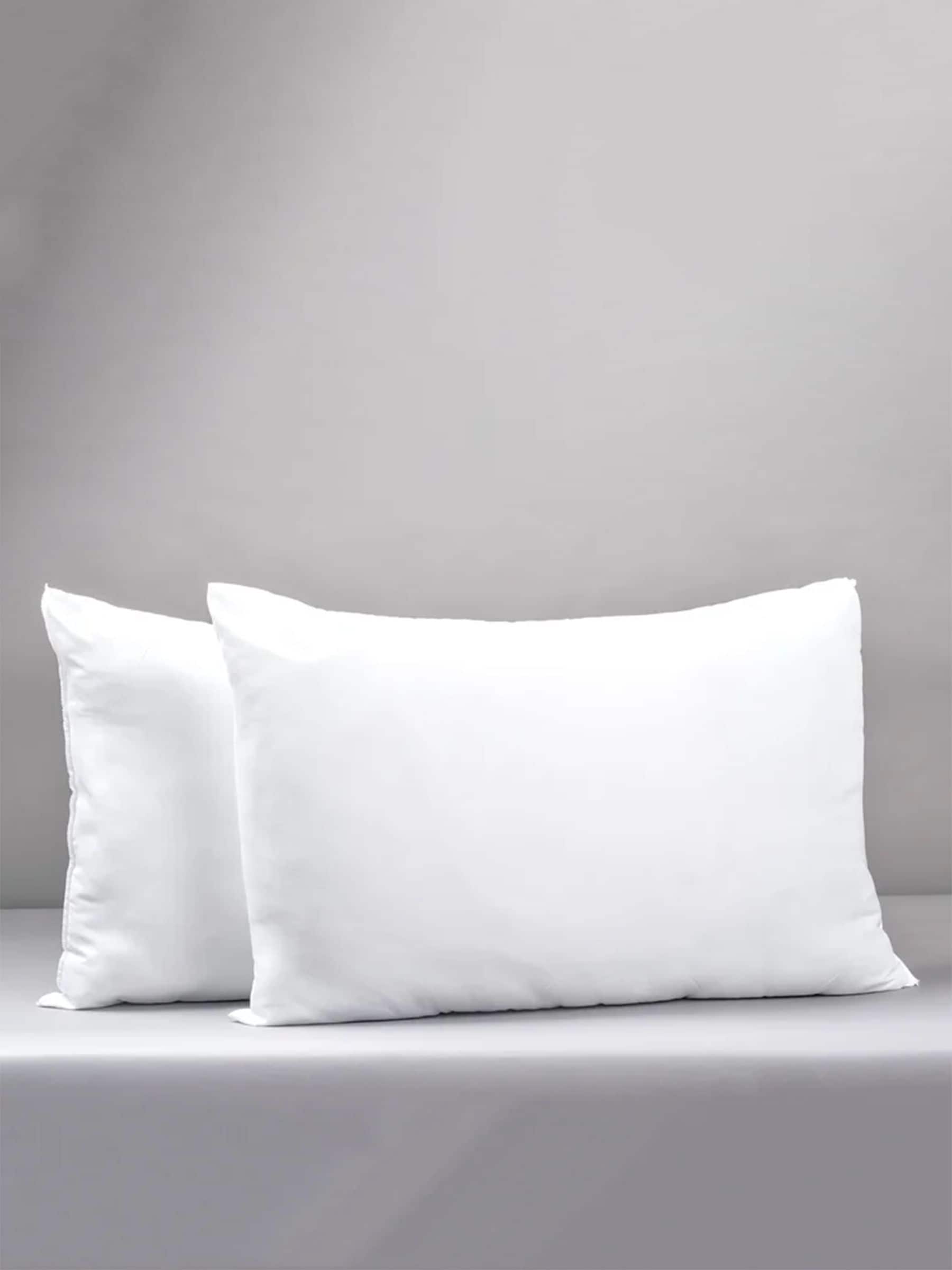 Slumberdown Feels Like Down Pillows 2 Pack - Super Support Down Alternative Pillow for Side Sleepers, Core Foam Block | UK Made, Non-Allergenic, Washable (48 x 74cm) - Image 6