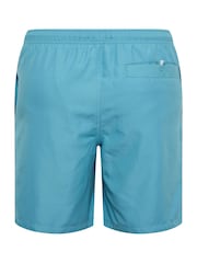 BadRhino Big & Tall Blue Plain Swim Shorts - Image 5 of 5
