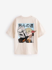 Ecru White The Mandalorian T-Shirt (3-16yrs) - Image 2 of 4