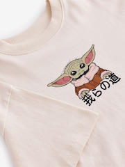 Ecru White The Mandalorian T-Shirt (3-16yrs) - Image 3 of 4