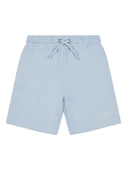 Jack Wills Blue Boys Loopback 100% Cotton Shorts - Image 6 of 7