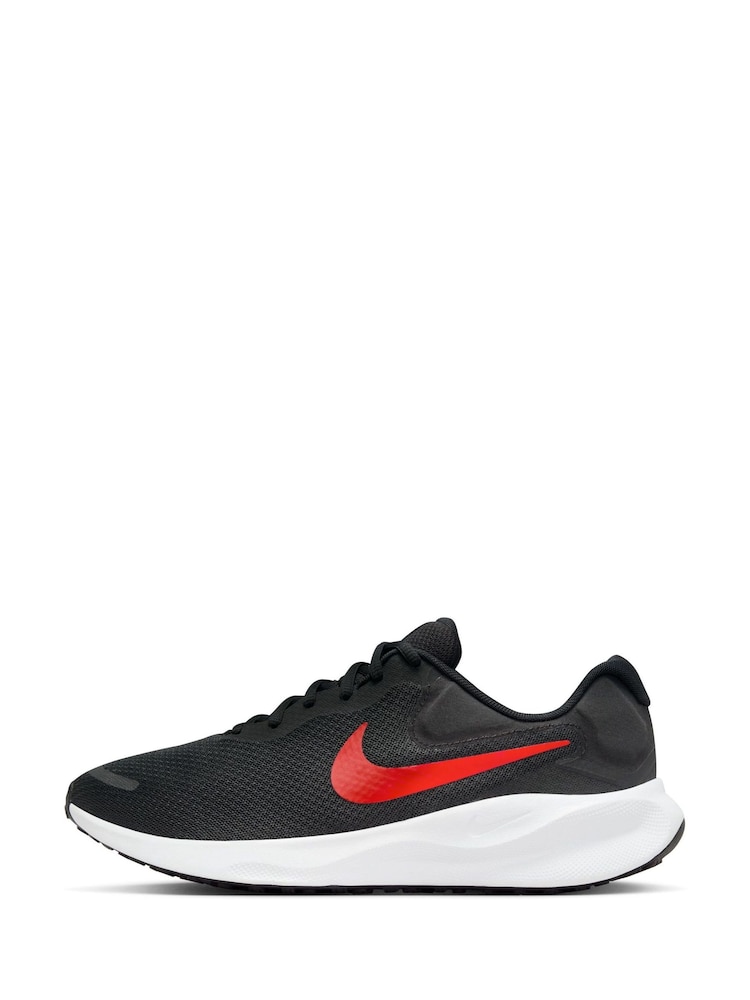 Črno-rdeča - Nike cestni tekaški copati Revolution 7 - Slika 2 iz 11 Črno-rdeča - Nike cestni tekaški copati Revolution 7 - Slika 2 iz 11