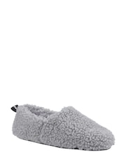 Hush Puppies Grey Winter Emily Slippers - Image 2 of 3