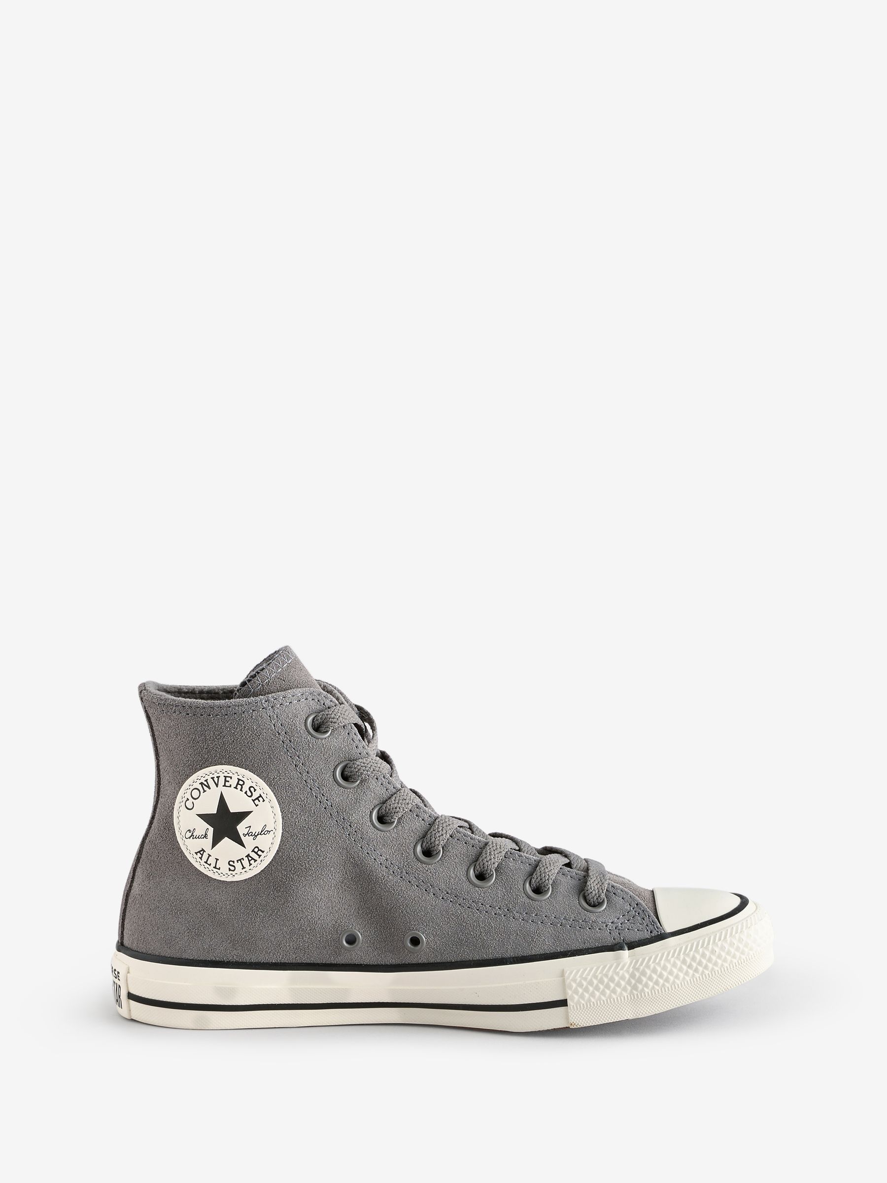 Buy Converse Grey Chuck Taylor All Star Suede Trainers from Next United Arab Emirates