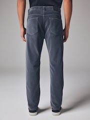 Steel Blue Regular Fit Corduroy 5 Pocket Trousers - Image 2 of 12