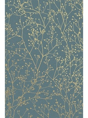 Clarissa Hulse Blue Gypsophila Airforce And Soft Gold - Image 4 of 5