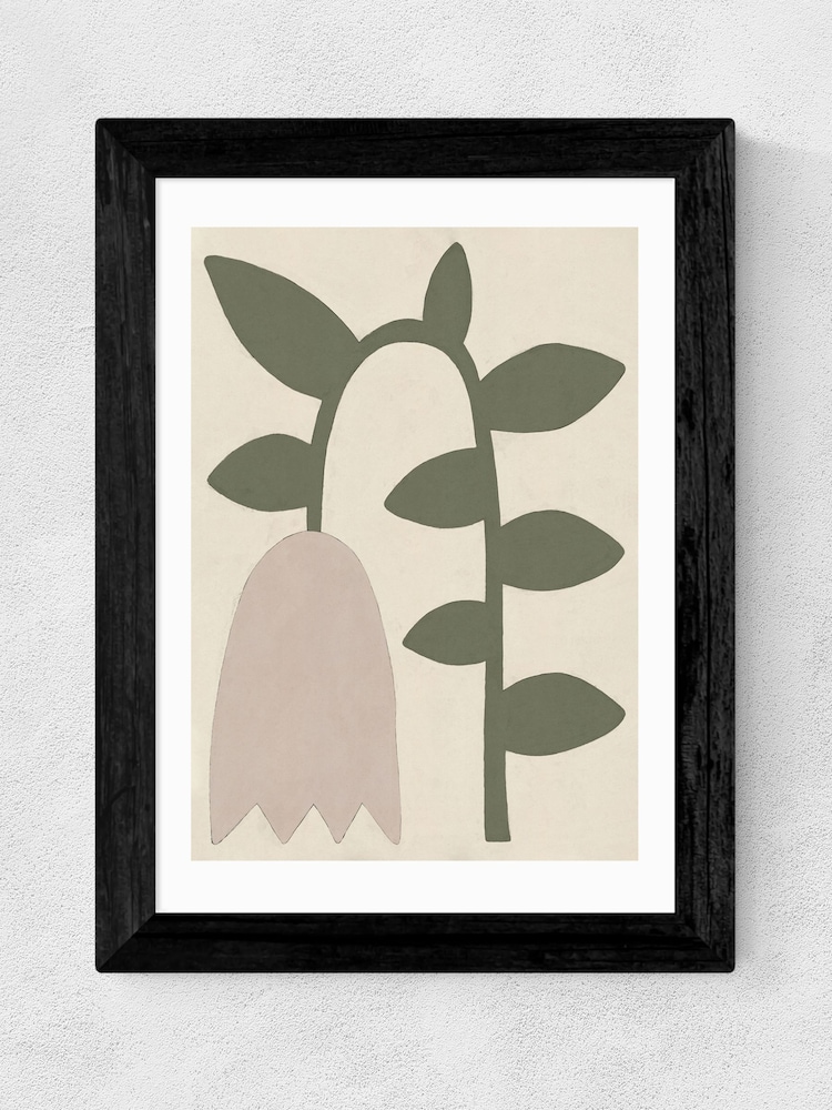 East End Prints Black Tulip Framed Art Print - Image 1 of 3 East End Prints Black Tulip Framed Art Print - Image 1 of 3