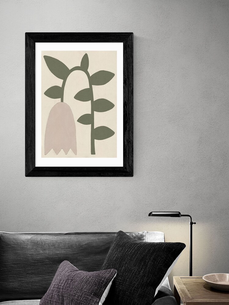 East End Prints Black Tulip Framed Art Print - Image 2 of 3 East End Prints Black Tulip Framed Art Print - Image 2 of 3