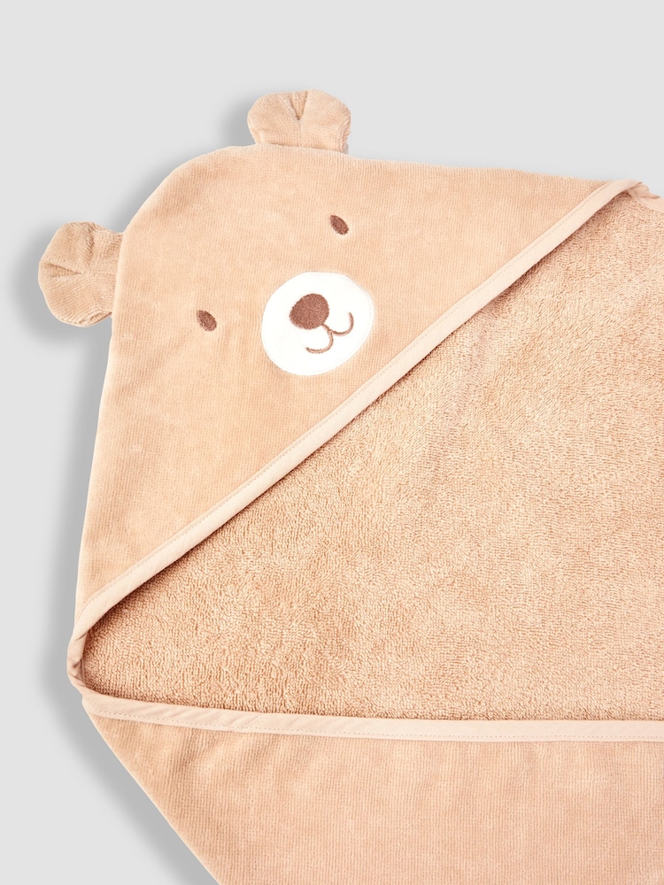 JoJo Maman Bébé Bear Personalised Character Hooded Towel - Image 4 of 4