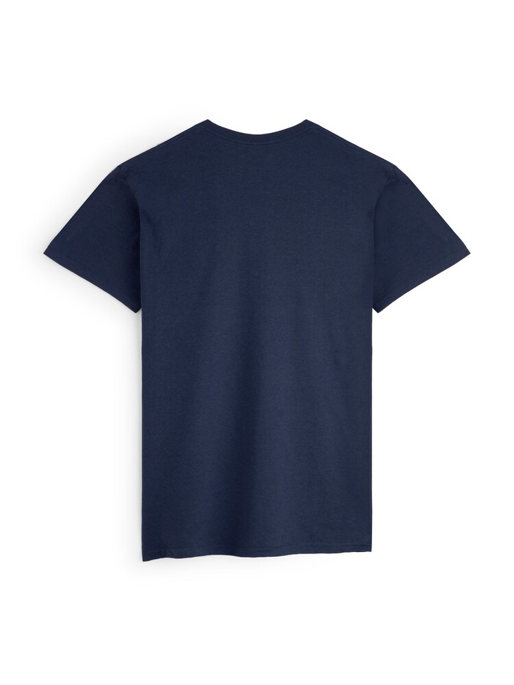 Personalised 'Dad, Coffee, Repeat' Navy T-Shirt by Stitch Style - Image 2 of 5 Personalised 'Dad, Coffee, Repeat' Navy T-Shirt by Stitch Style - Image 2 of 5