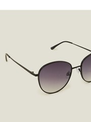 Круглые солнцезащитные очки в тонкой оправе Accessorize - Image 3 of 3