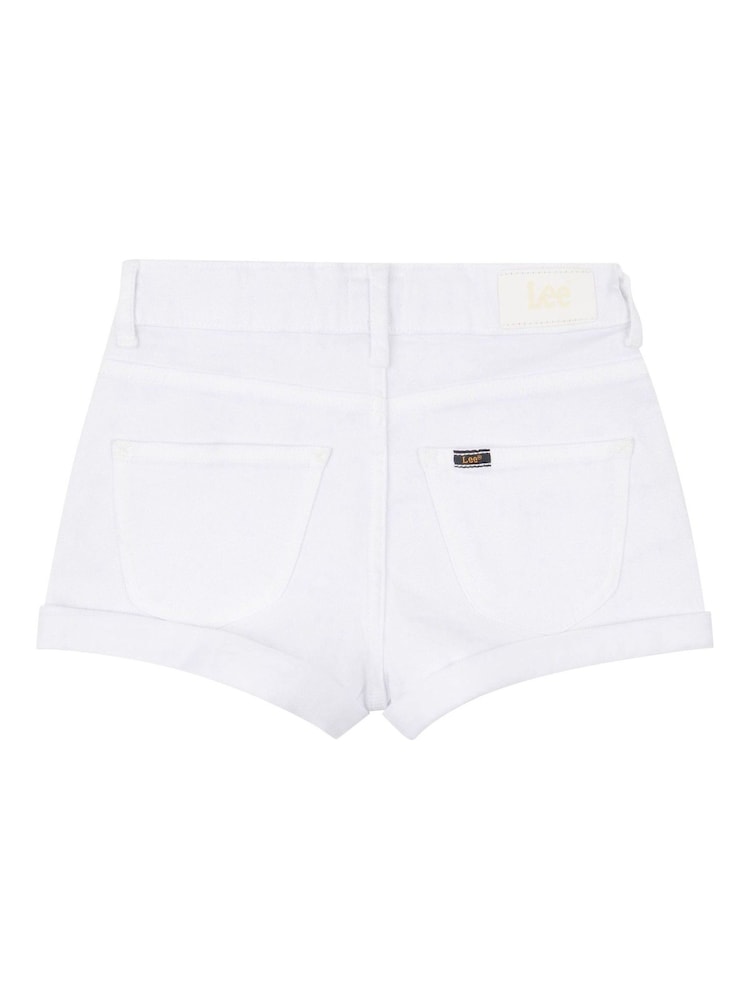 Lee White Girls Carol Shorts - Image 7 of 8