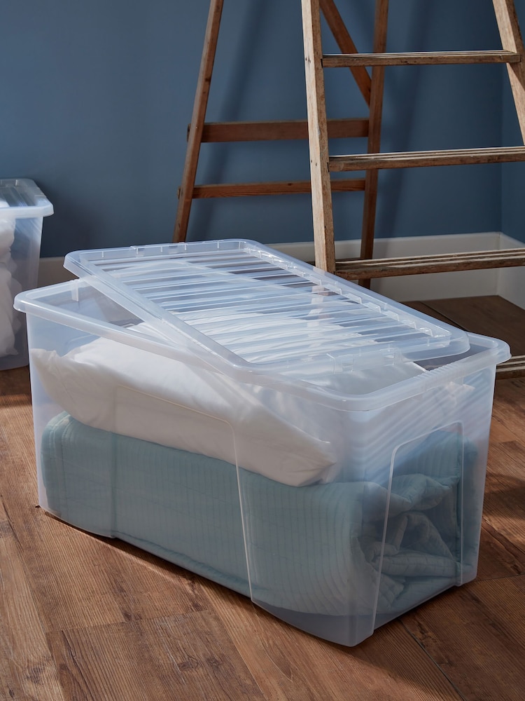Wham 2 x Crystal 133L Box and Lid - Image 2 of 5
