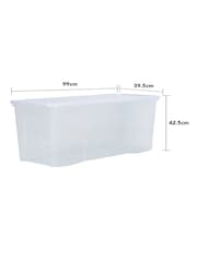 Wham 2 x Crystal 133L Box and Lid - Image 5 of 5