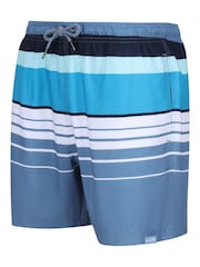 Regatta Light Blue Mens Loras Swim Shorts - Image 7 of 7