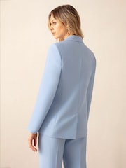 Ro&Zo Blue Double Breasted Blazer - Image 2 of 6